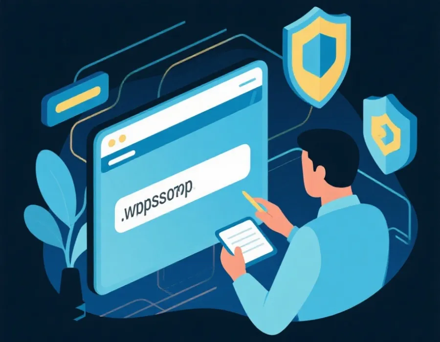 网站真伪验证流程示意图